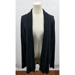 Athleta Pramayama Black Wrap Cardigan